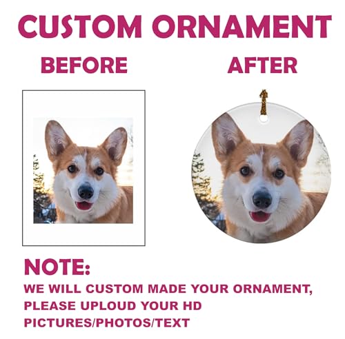 BULK Custom Christmas Ornaments 2024 100 piece 50 piece 25 piece 10 piece, Bulk Pricing for Ornaments (ANY DESIGN), Wholesale Pricing For Employees, Client Gifts, Businesses, Hotels