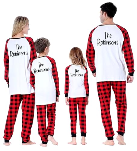 New Year 2026 Family Matching Pajamas Set 1