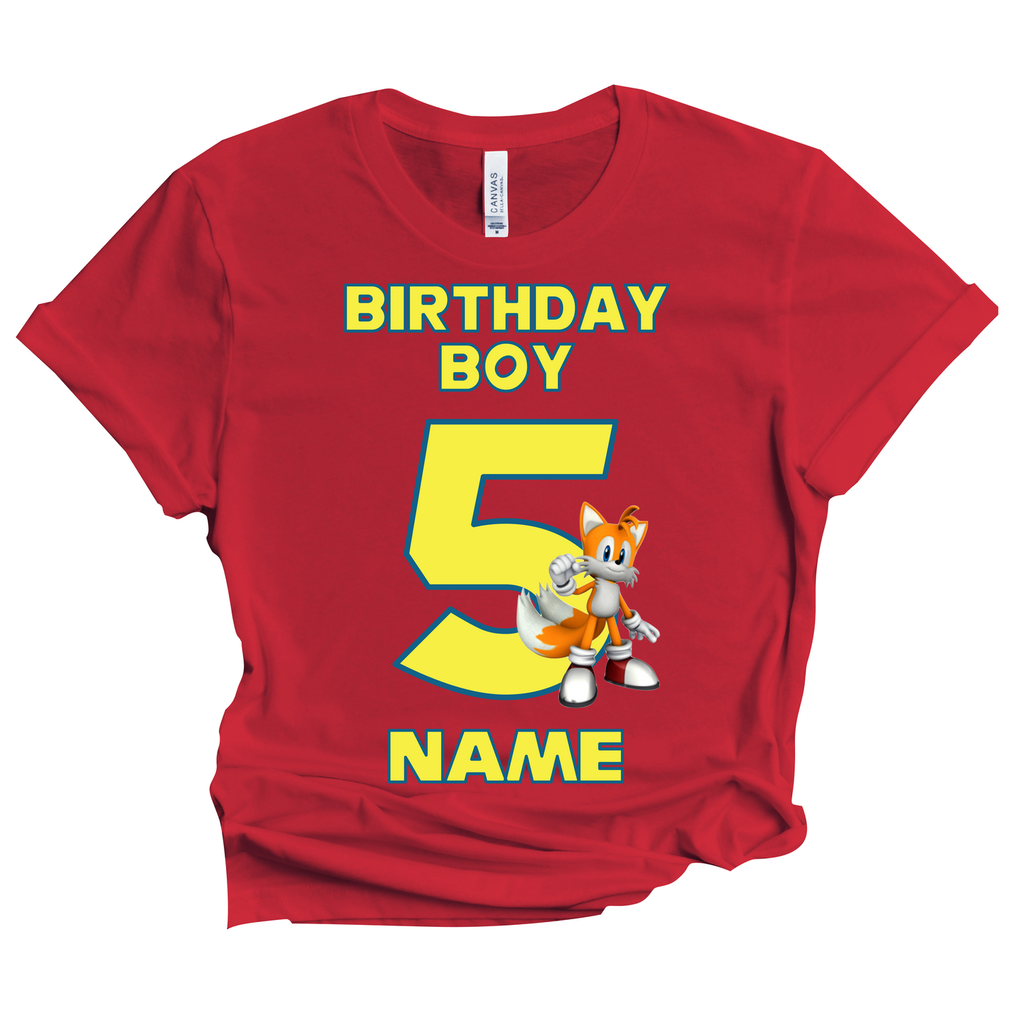 Sonic Tales Birthday Custom T-shirt Matching All Family Set 4