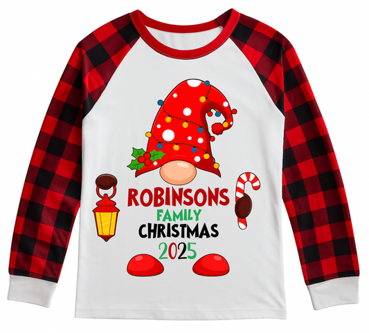 Custom Christmas Pajamas Family Set 3
