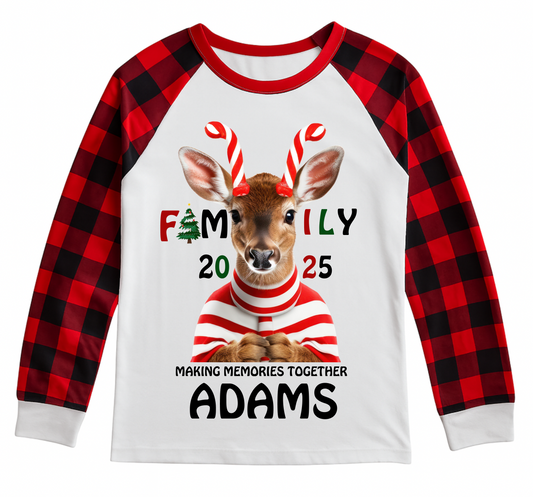 Custom Christmas Pajamas Family Set 18