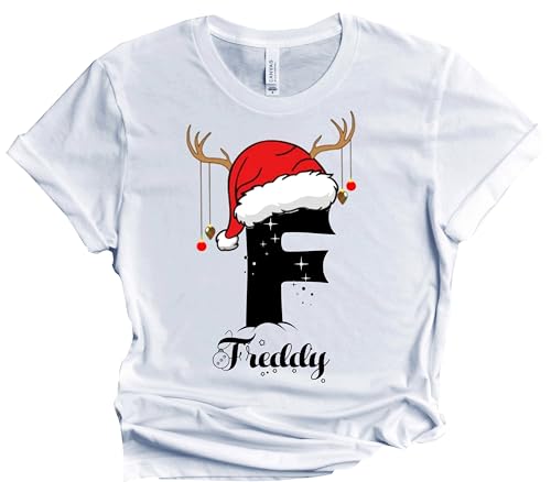 Christmas Matching Shirts For All The Family Custom Gift Holidays Christmas Eve White Tshirt All Sizes Kids And Adults Personalized Customize Name Shirt