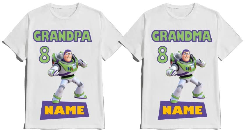 Custom Birthday Shirt Story Family Matching Toy T-shirts
