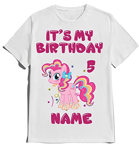 Birthday Girl Pinky Shirt Pie Customize Tees Family Matching Ponny T-Shirts