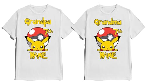 Birthday Boy Shirt Custom Name Age Birthday Girl Tee Personalized T-shirts Family Matching Tees Kids Party