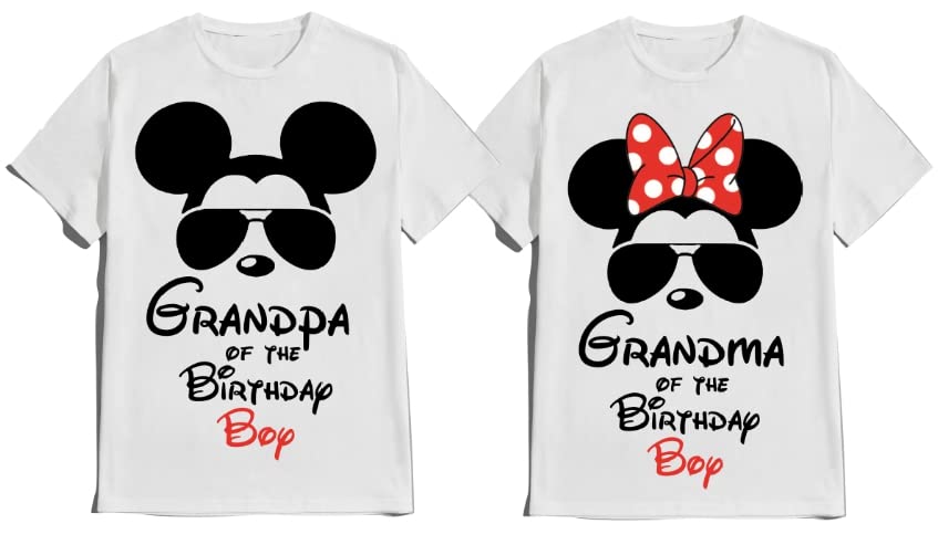 Birthday Shirt Boy Mouse Girl Tees Matching Family Custom
