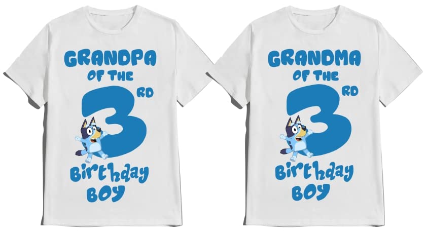Blue T-shirt Custom Family Matching Tees