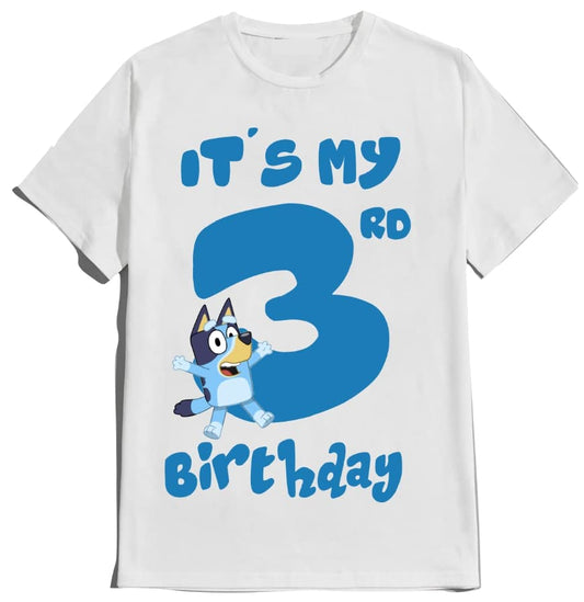 Blue T-shirt Custom Family Matching Tees