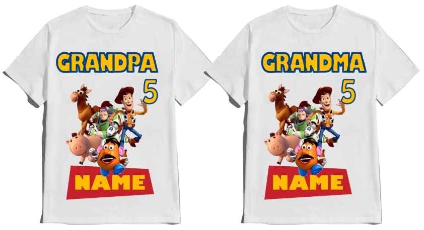 Birthday Boy Shirt Toy Family Matching Story Tees Custom