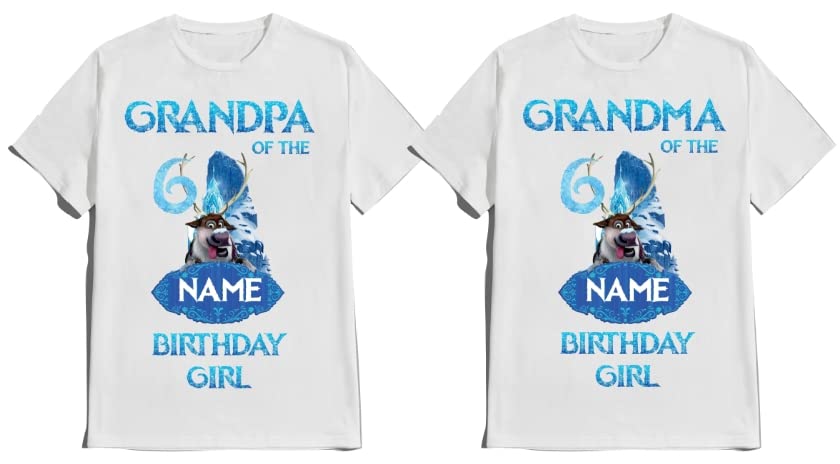 Princess Birthday Girl Shirt Custom Family Matching T-shirts