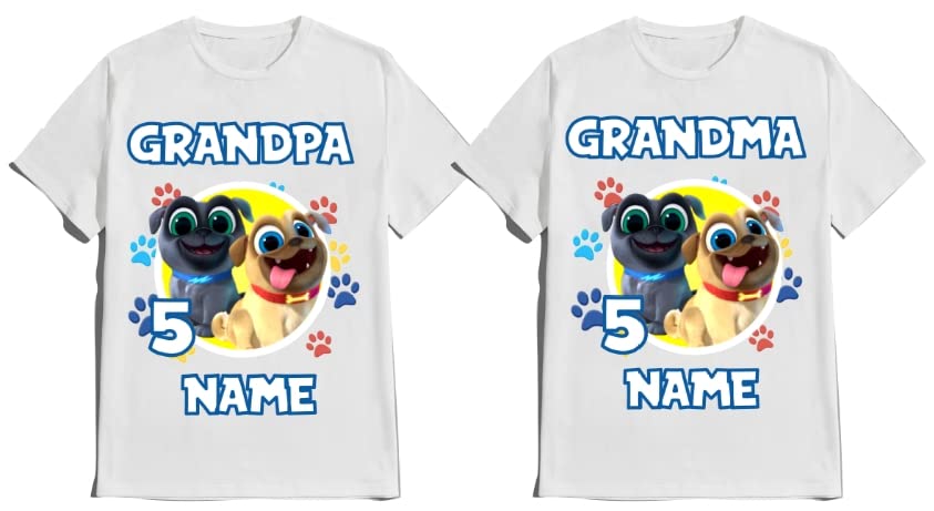 Birthday Puppy Shirt Boy Dog Family Matching Custom Tees
