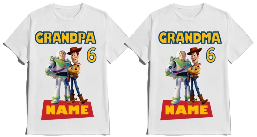 Birthday Toy Boy Shirt Family Matching Story Tees Customize