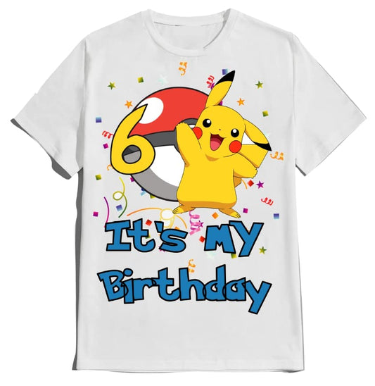 Birthday Boy Shirt Birthday Girl Tee Matching Family Custom Age Name T-shirt Personalized kids Party Tees