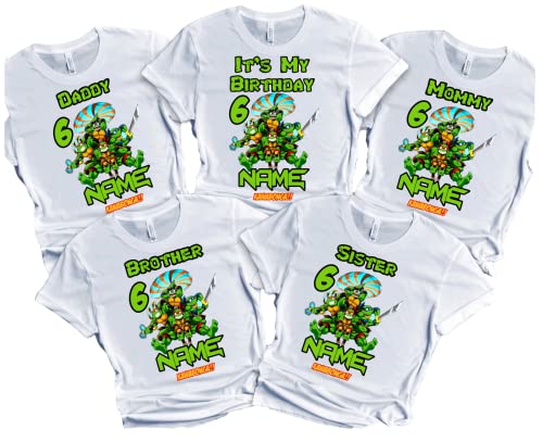 Birthday Boy Shirt Birthday Shirt Matching Family Custom T-shirts Kids Party Theme