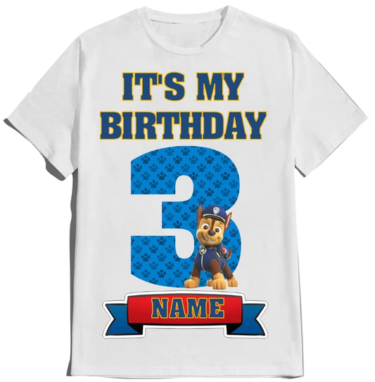 Birthday Shirt Boy Family Matching Shirts Dogs