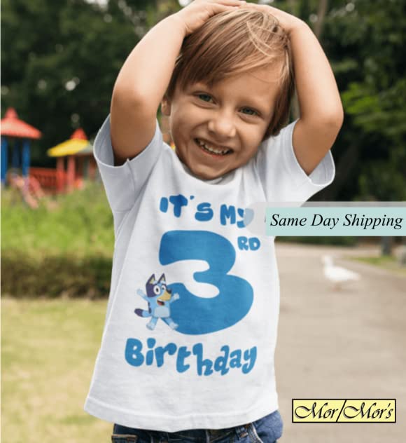 Blue T-shirt Custom Family Matching Tees
