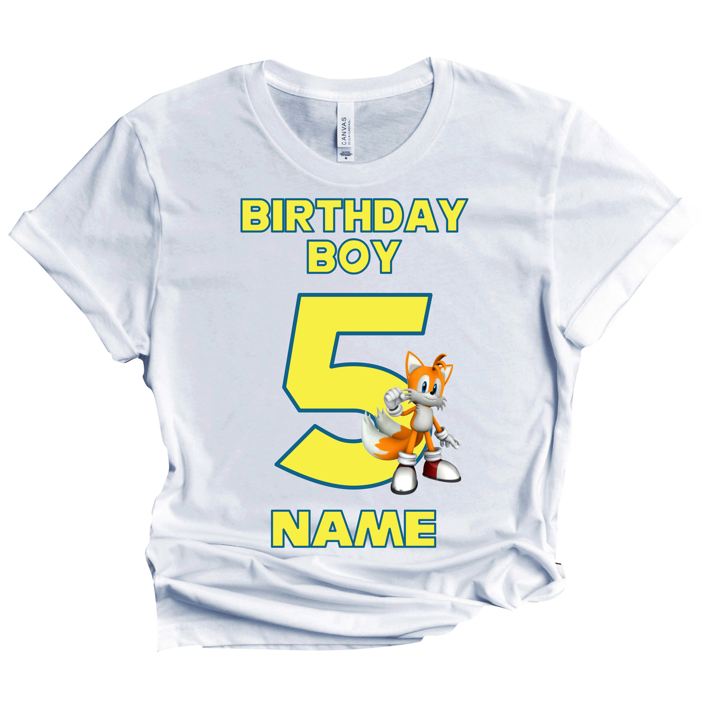 Sonic Tales Birthday Custom T-shirt Matching All Family Set 4