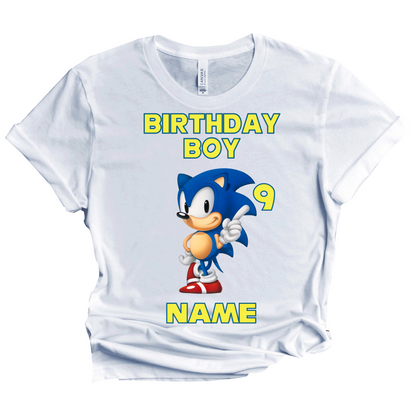 Sonic Birthday Custom T-shirt Matching All Family Set 2