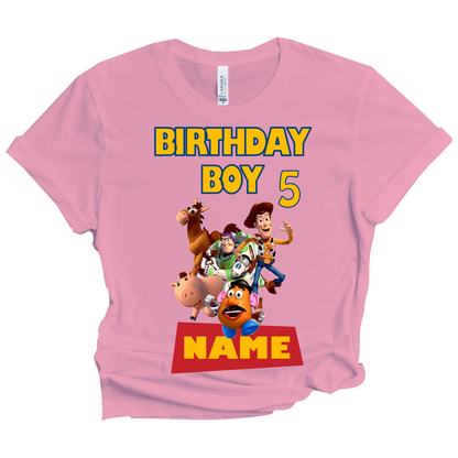 Toy Story Birthday Custom T-shirt Matching All Family 4