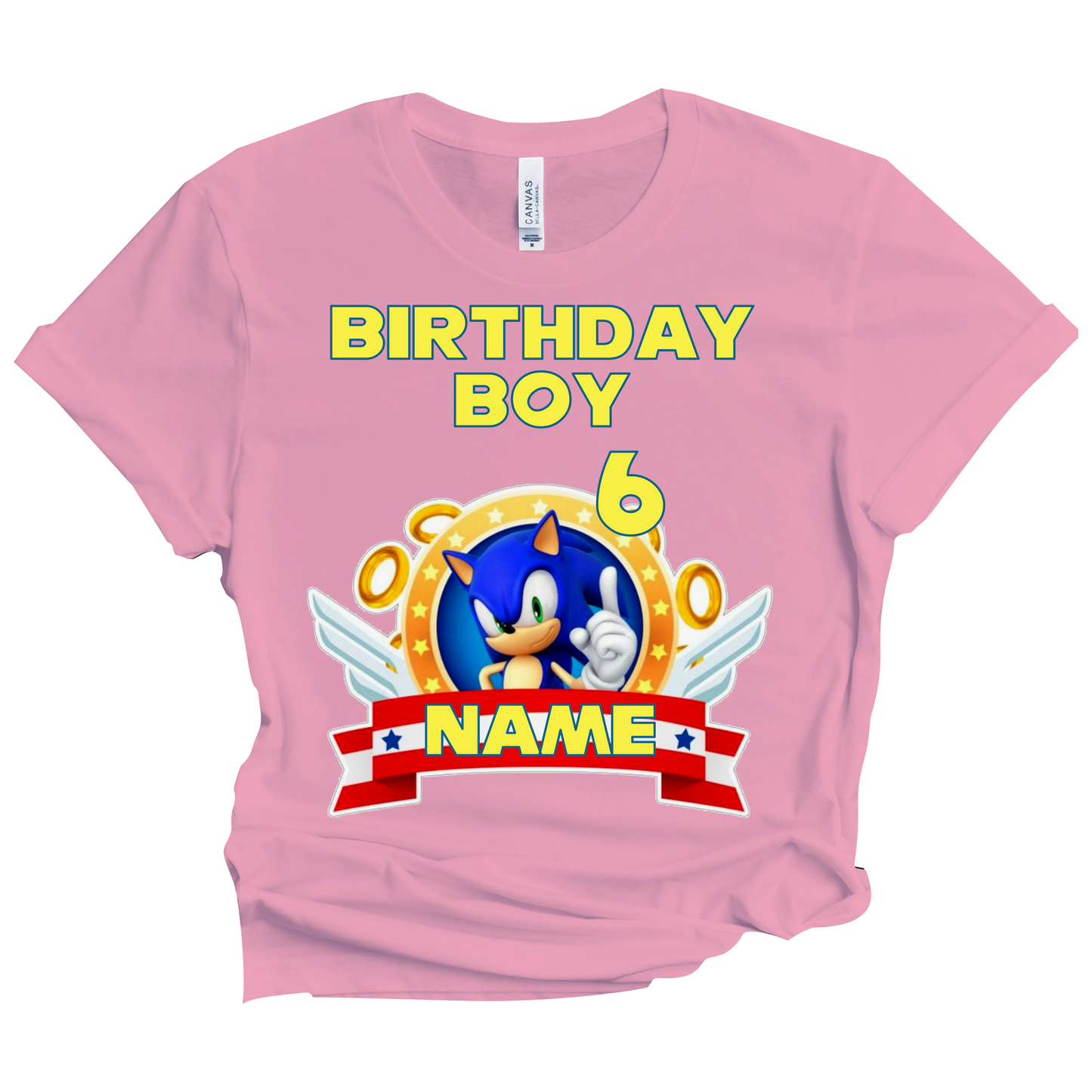 Sonic Birthday Custom T-shirt Matching All Family Set 5