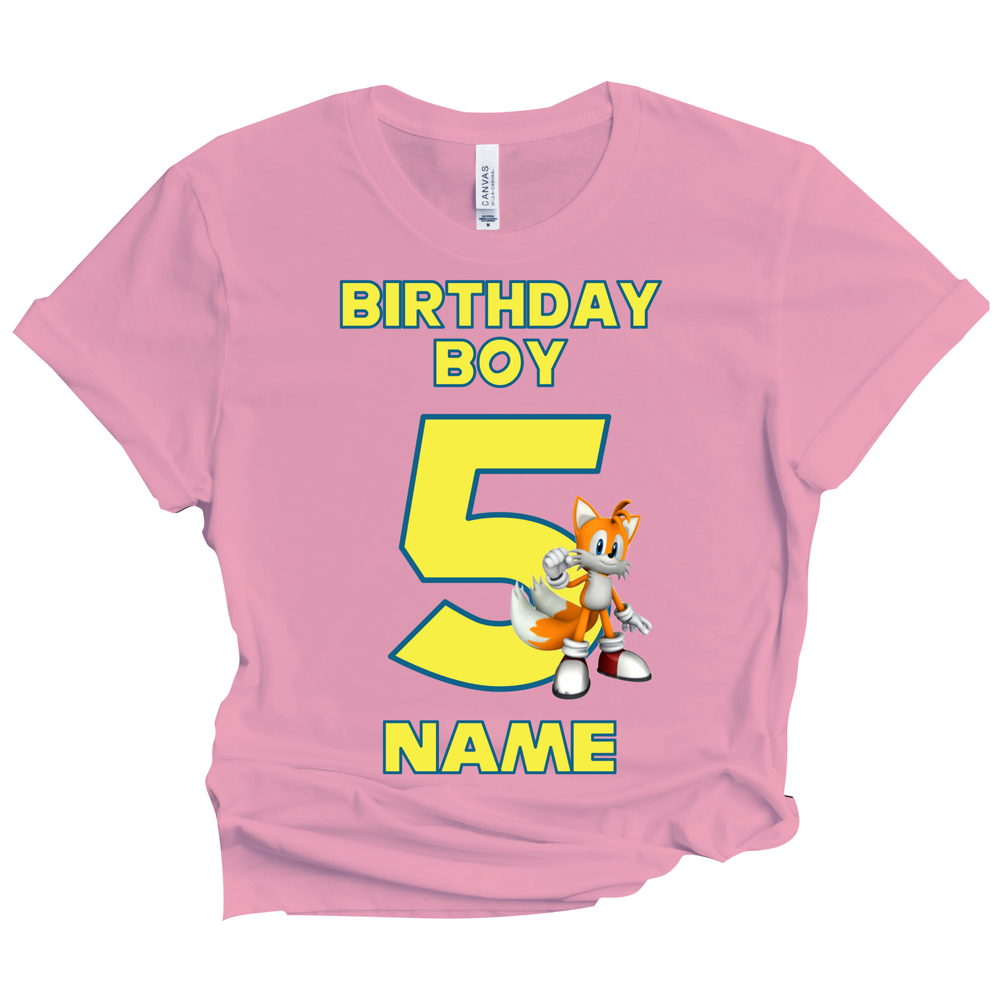 Sonic Tales Birthday Custom T-shirt Matching All Family Set 4