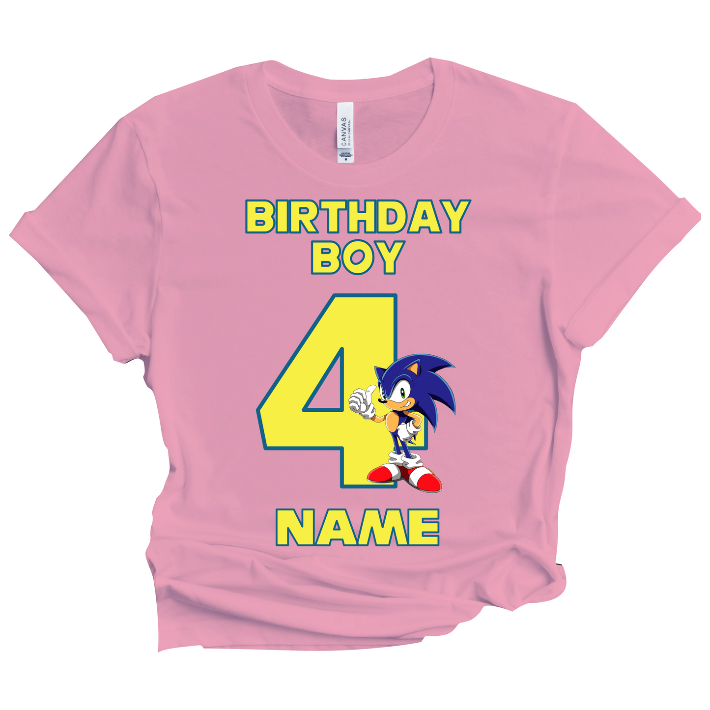 Sonic Birthday Custom T-shirt Matching All Family Set 8