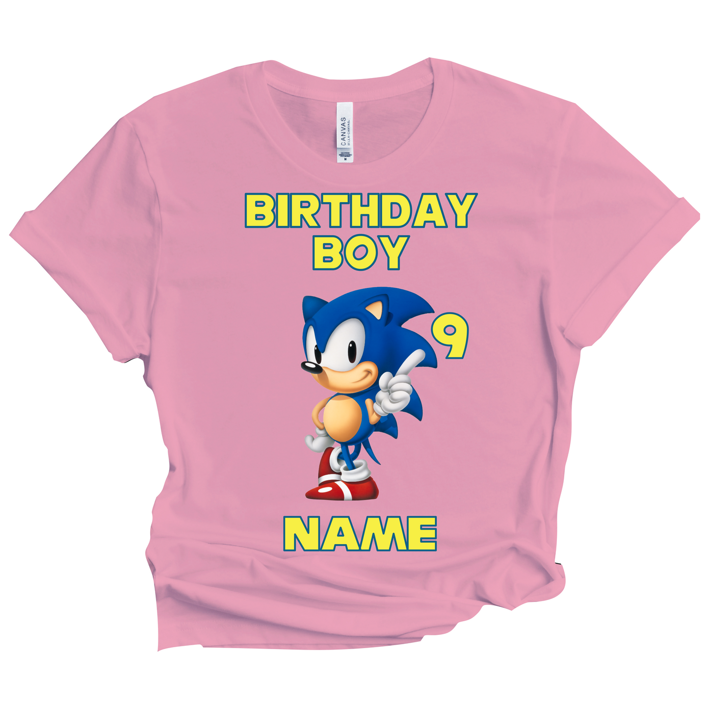 Sonic Birthday Custom T-shirt Matching All Family Set 2