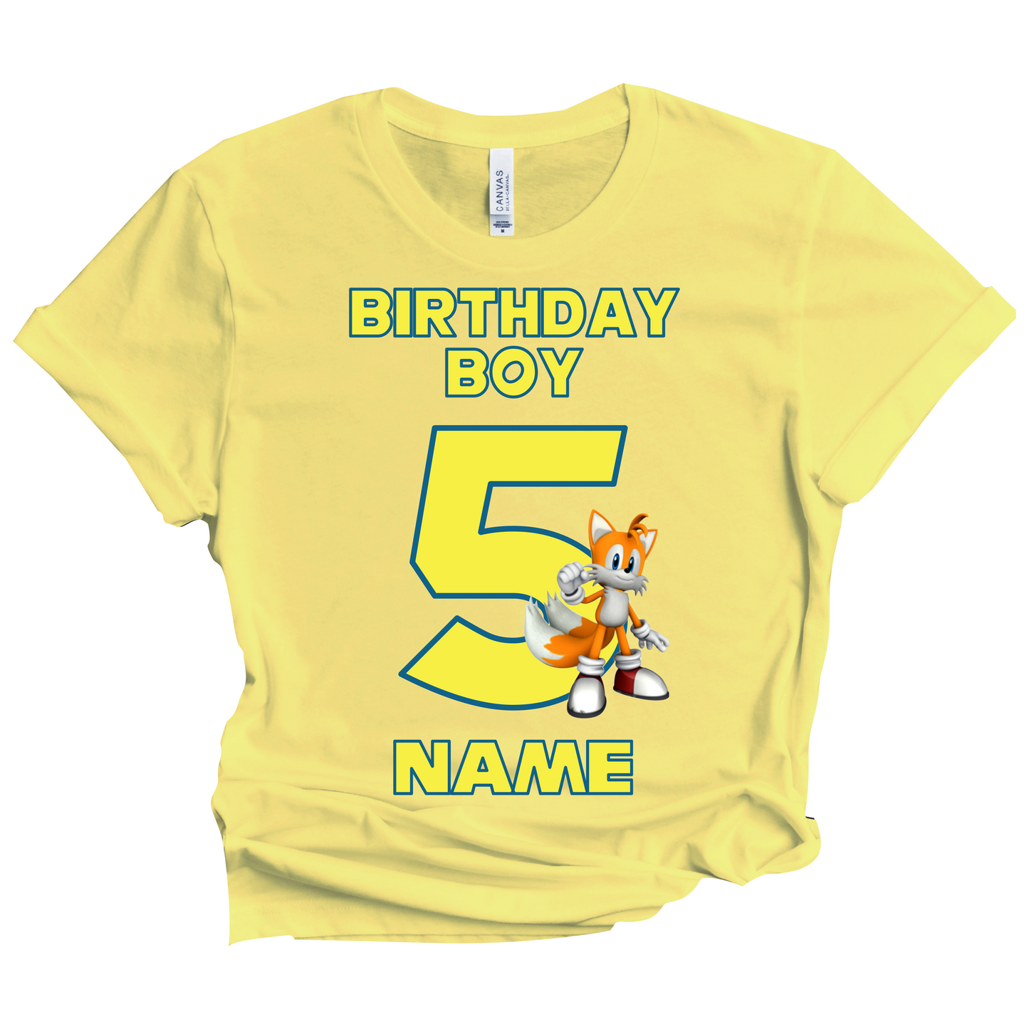 Sonic Tales Birthday Custom T-shirt Matching All Family Set 4
