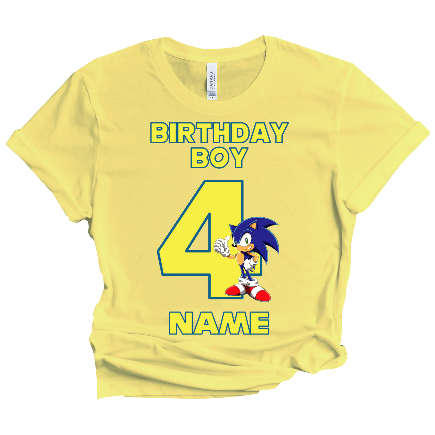Sonic Birthday Custom T-shirt Matching All Family Set 8