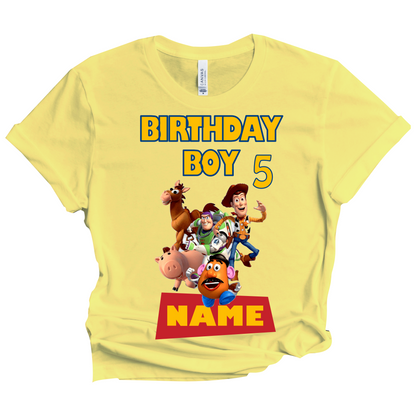 Toy Story Birthday Custom T-shirt Matching All Family 4