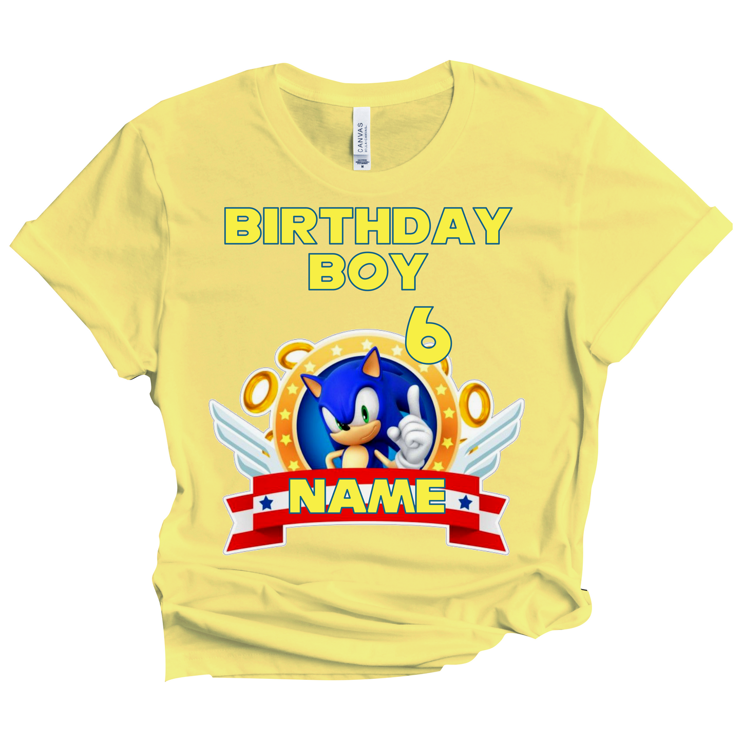 Sonic Birthday Custom T-shirt Matching All Family Set 5