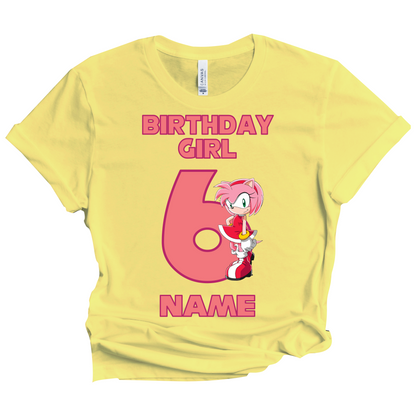 Sonic Birthday Custom T-shirt Matching All Family Set 7