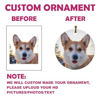 BULK Custom Christmas Ornaments 2024 100 piece 50 piece 25 piece 10 piece, Bulk Pricing for Ornaments (ANY DESIGN), Wholesale Pricing For Employees, Client Gifts, Businesses, Hotels