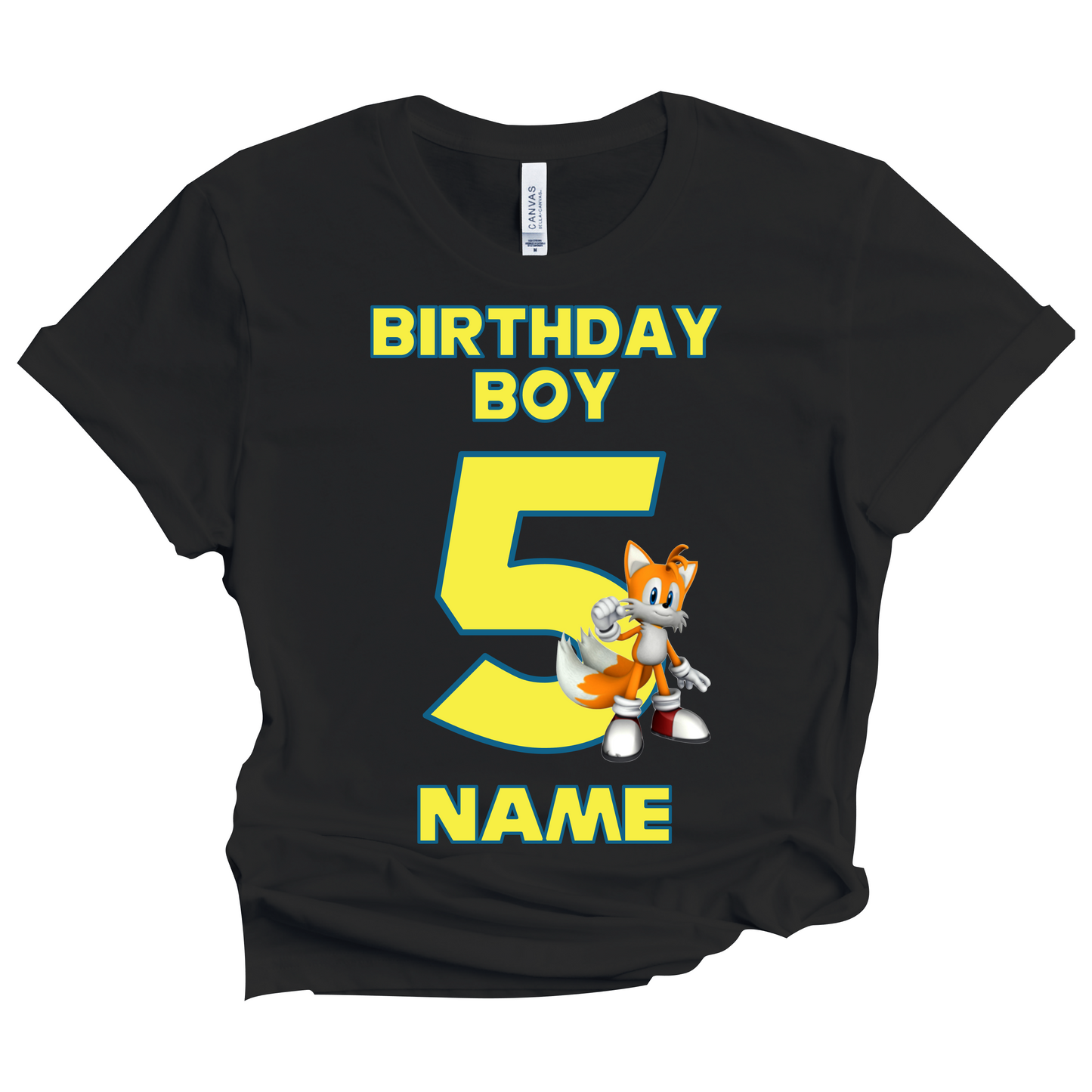 Sonic Tales Birthday Custom T-shirt Matching All Family Set 4
