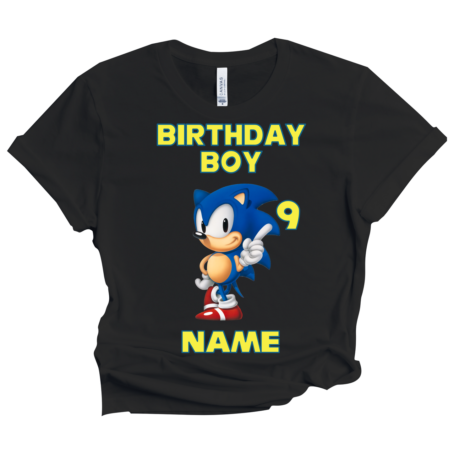 Sonic Birthday Custom T-shirt Matching All Family Set 2