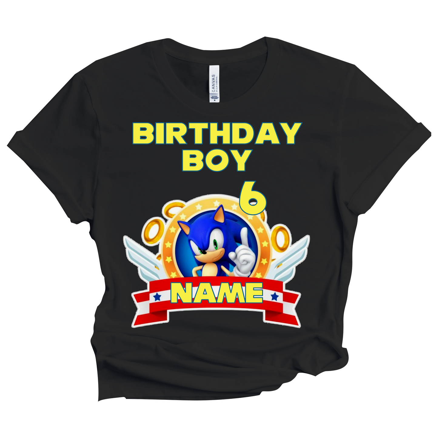 Sonic Birthday Custom T-shirt Matching All Family Set 5