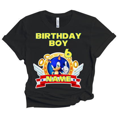Sonic Birthday Custom T-shirt Matching All Family Set 5