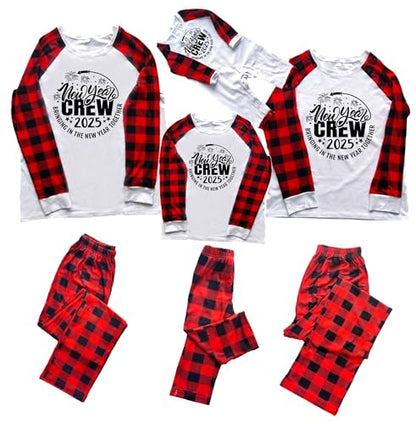 New Year 2026 Family Matching Pajamas Set 1
