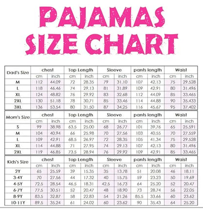 New Year 2026 Family Matching Pajamas Set 1