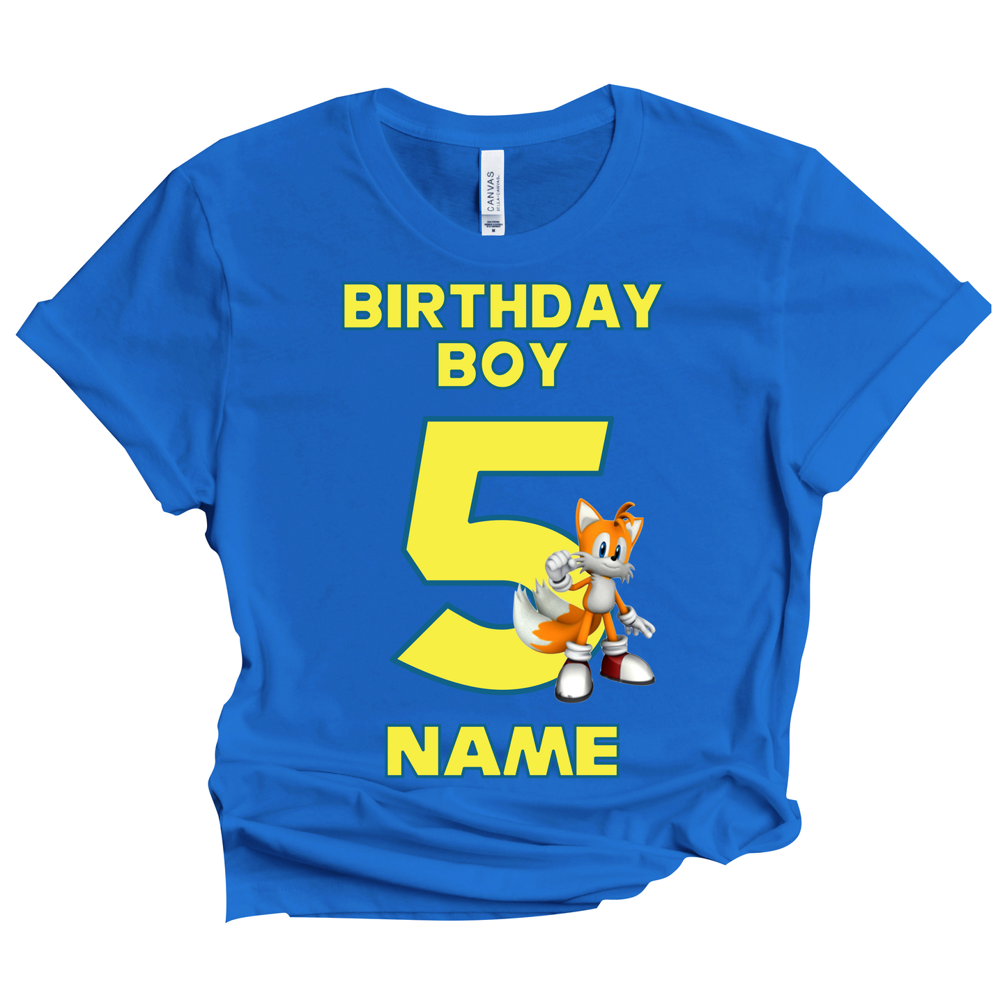 Sonic Tales Birthday Custom T-shirt Matching All Family Set 4