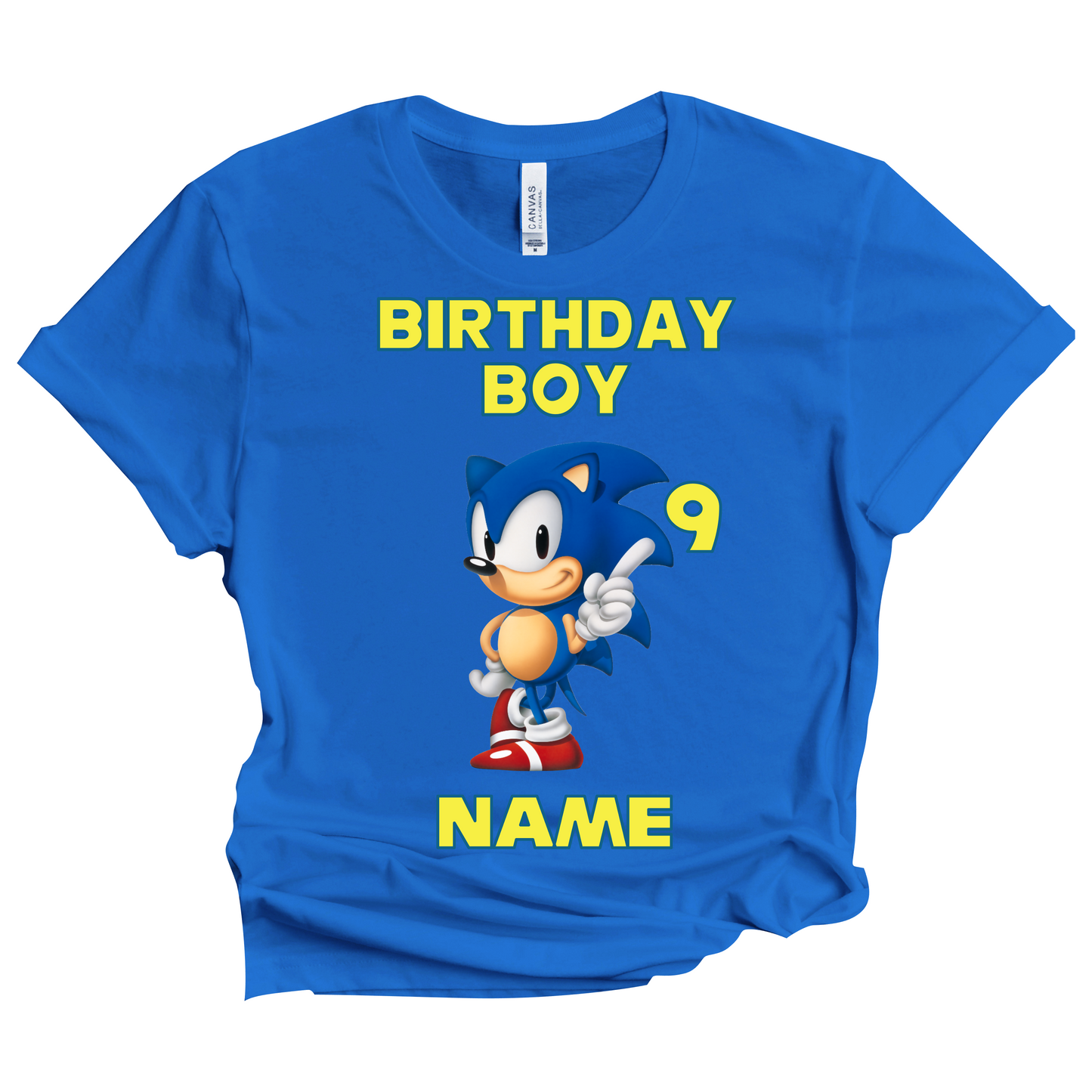 Sonic Birthday Custom T-shirt Matching All Family Set 2