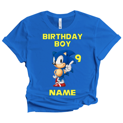 Sonic Birthday Custom T-shirt Matching All Family Set 2