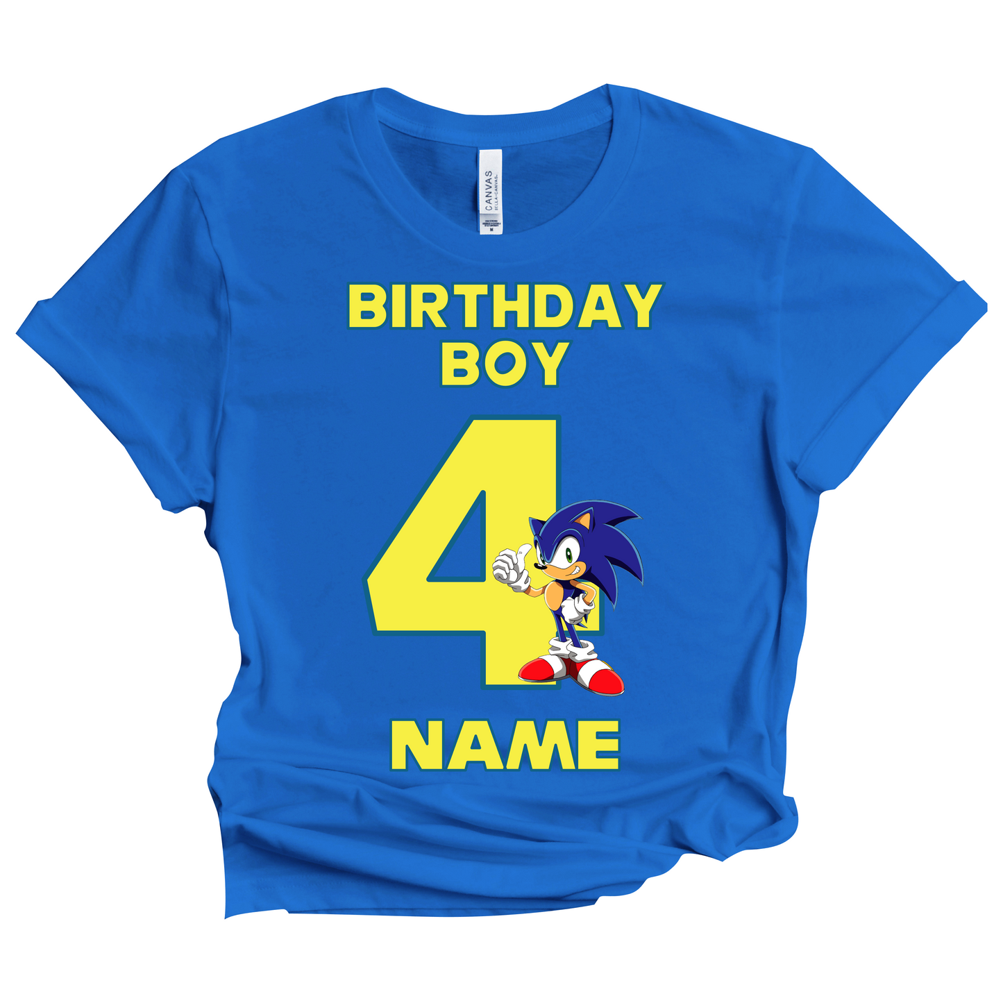 Sonic Birthday Custom T-shirt Matching All Family Set 8