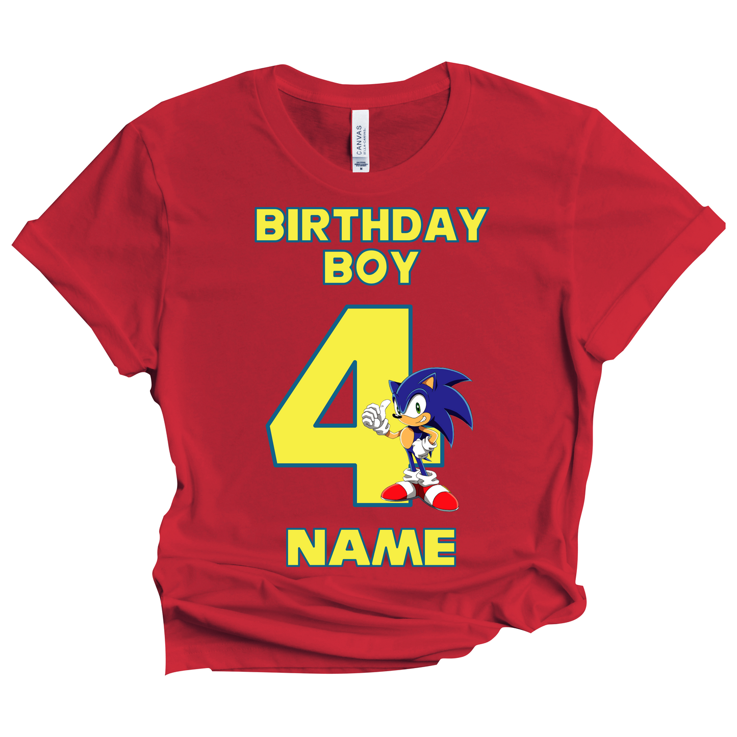 Sonic Birthday Custom T-shirt Matching All Family Set 8