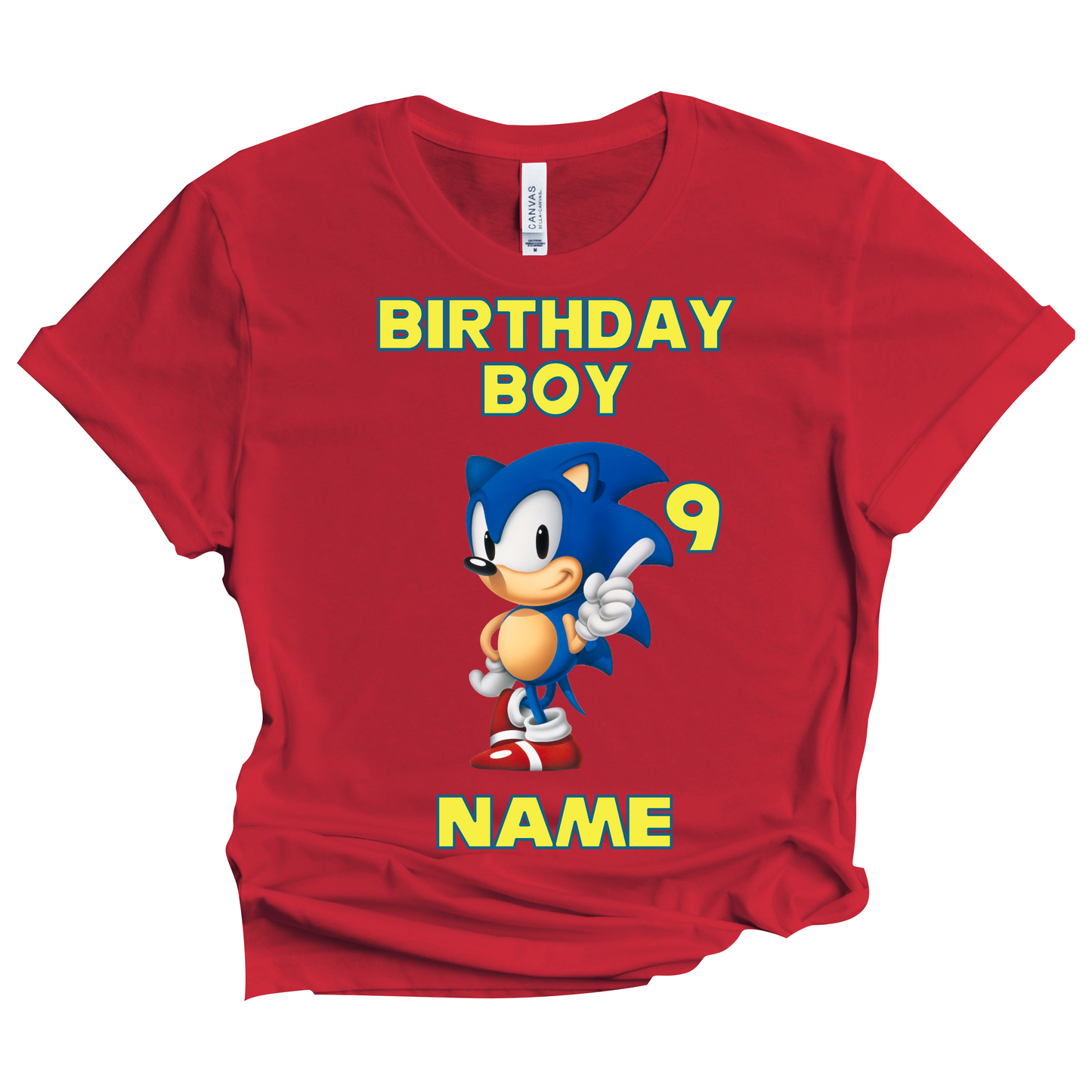 Sonic Birthday Custom T-shirt Matching All Family Set 2