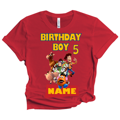 Toy Story Birthday Custom T-shirt Matching All Family 4
