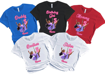 Encanto Birthday Shirt Girl Custom Family Matching Tees Princess Party