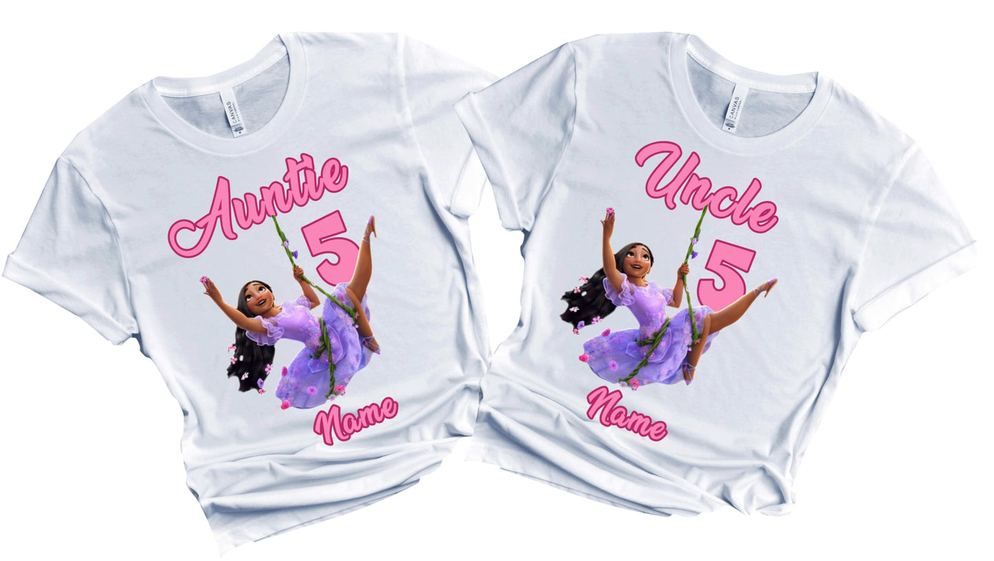 Encanto Birthday Shirt Girl Custom Family Matching Tees Princess Party