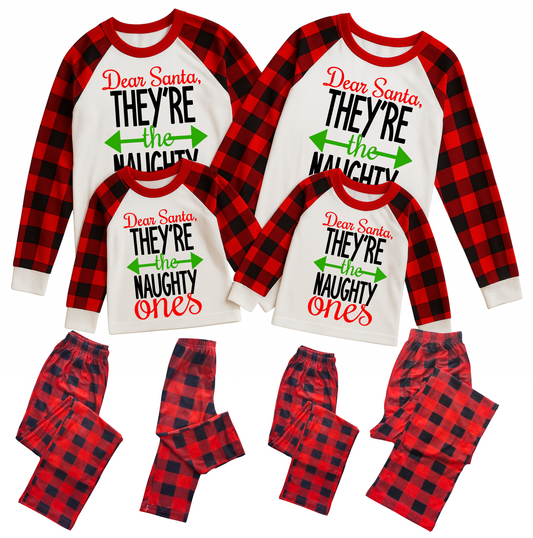 Custom Christmas Pajamas Family Set 2