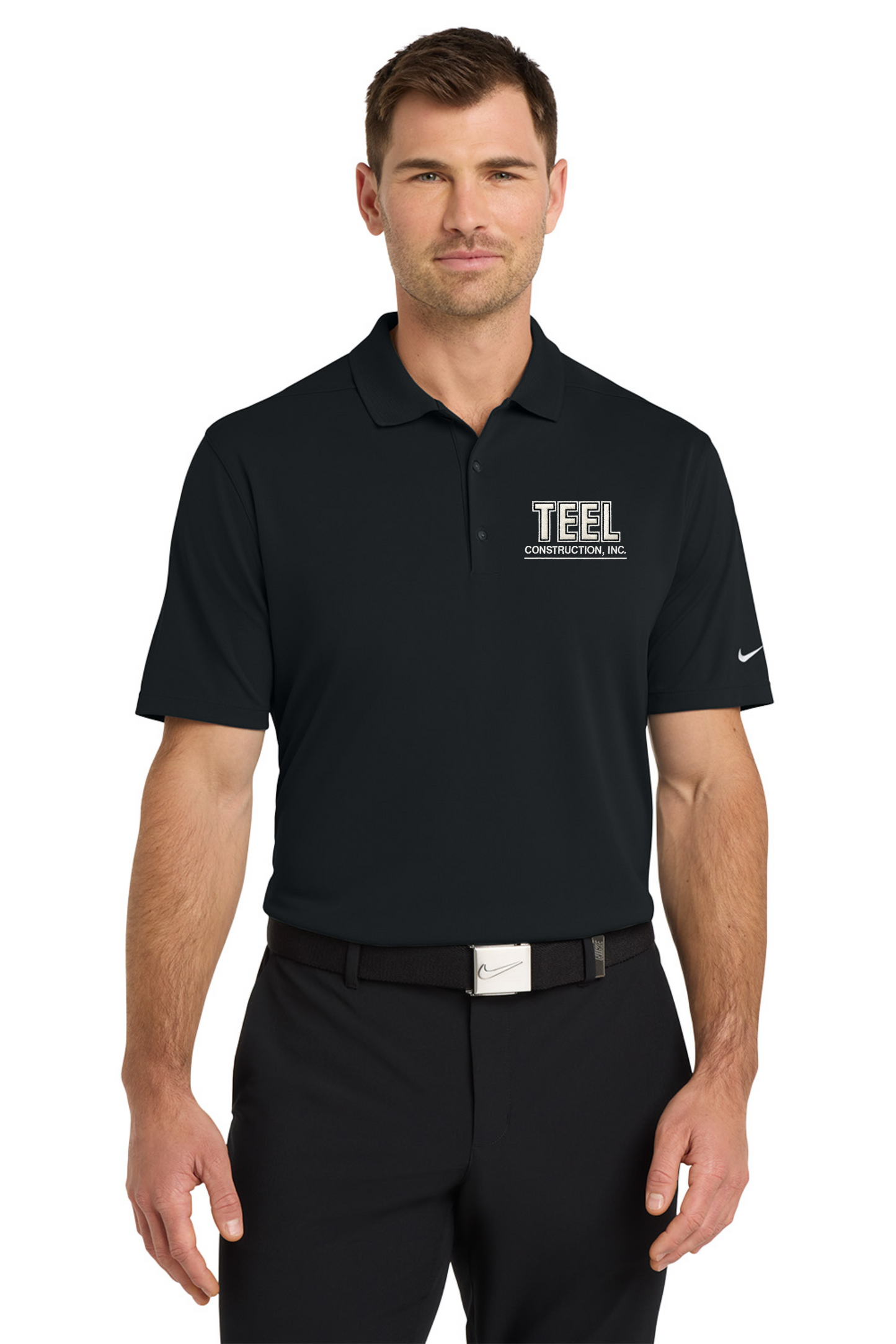 TEEL Embroidered Nike Dri-FIT Micro Pique Polo